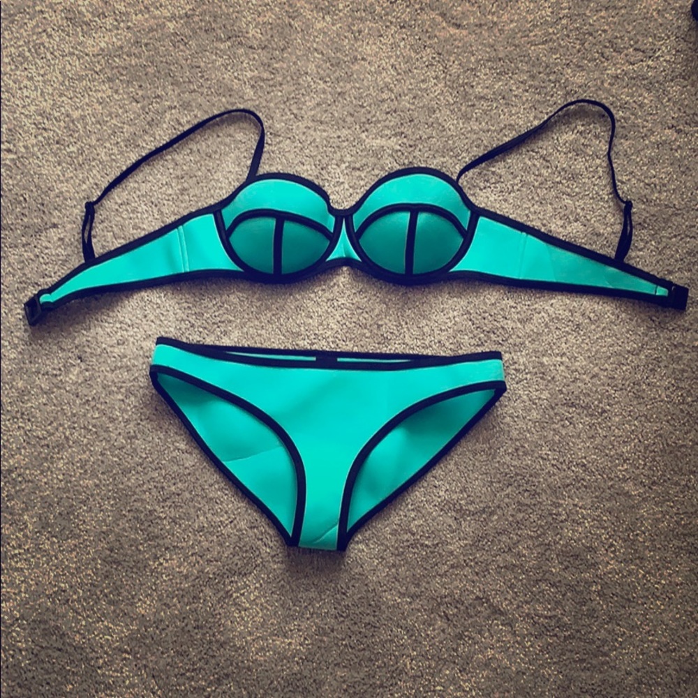 Turquoise TRIANGL bikini
